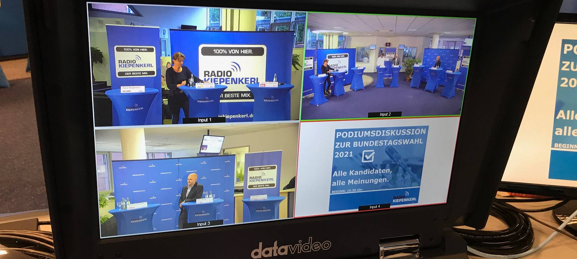 LIVE: Podiumsdiskussion zur Wahl