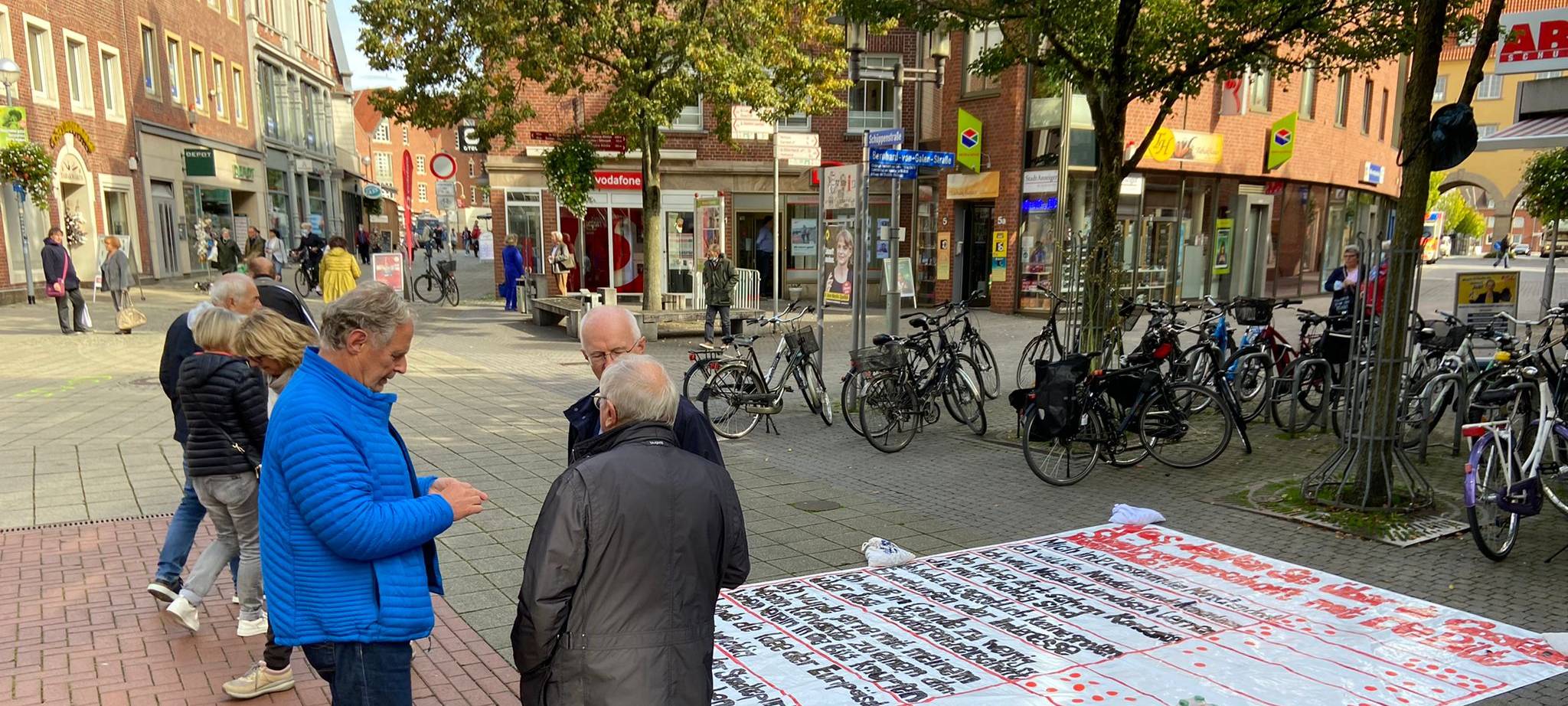COESFELD: Bodenzeitung in der Schüppenstraße
