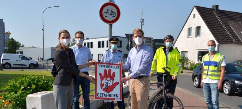 KREIS: Aktionen gegen Geisterradler