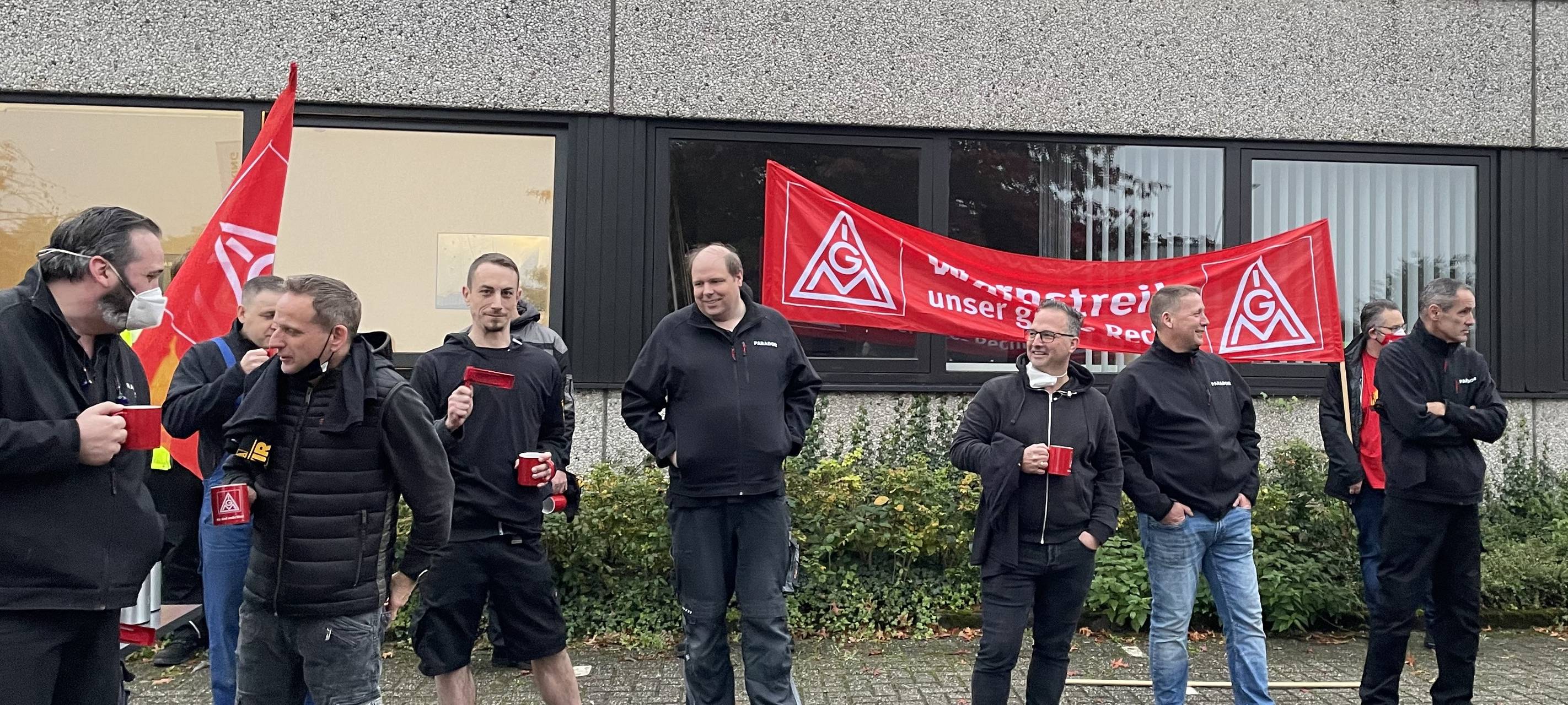 COESFELD: Warnstreik bei Parador