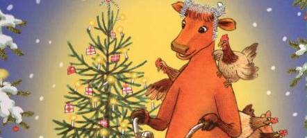 Mama Muh feiert Weihnachten