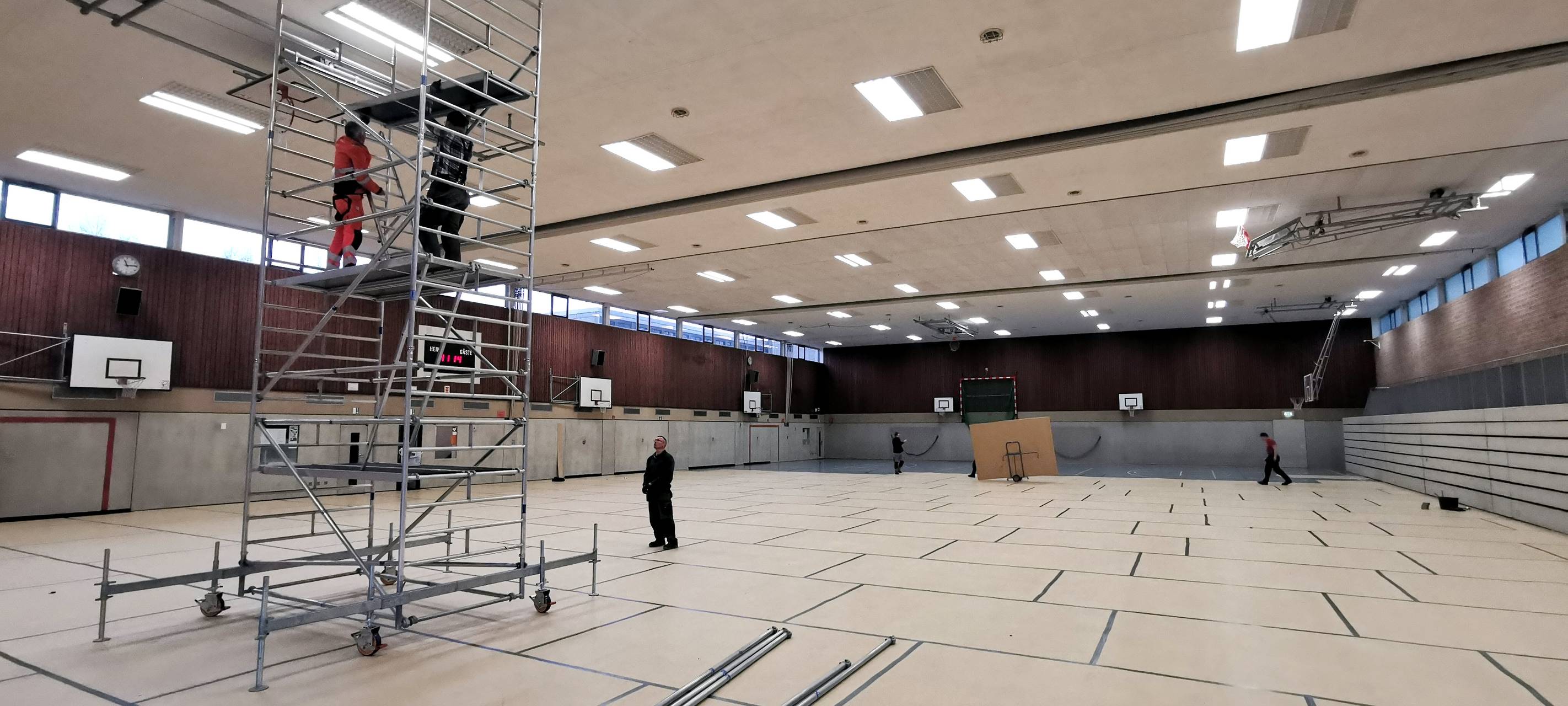 DÜLMEN: Dreifachsporthalle gesperrt