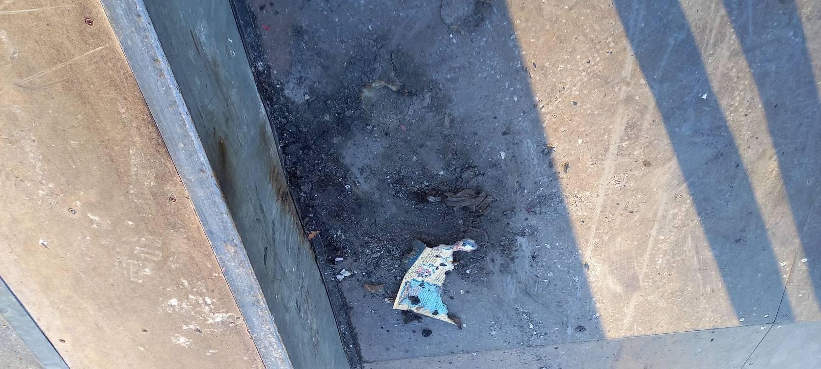 COESFELD: Unbekannte zündeln auf Skate-Anlage