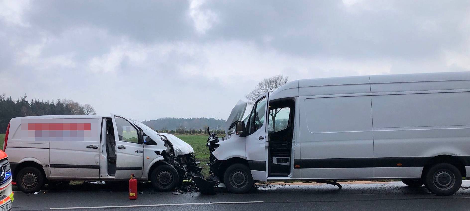 SENDEN: B235 nach Unfall wieder frei
