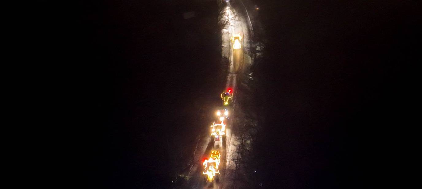 FOTOS: Lichterfahrten im Kreis Coesfeld