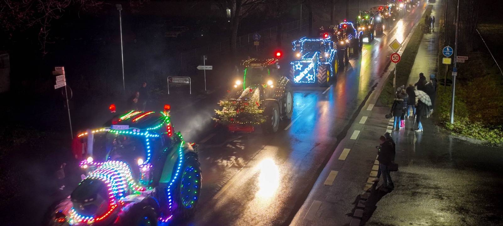 FOTOS: Lichterfahrten im Kreis Coesfeld