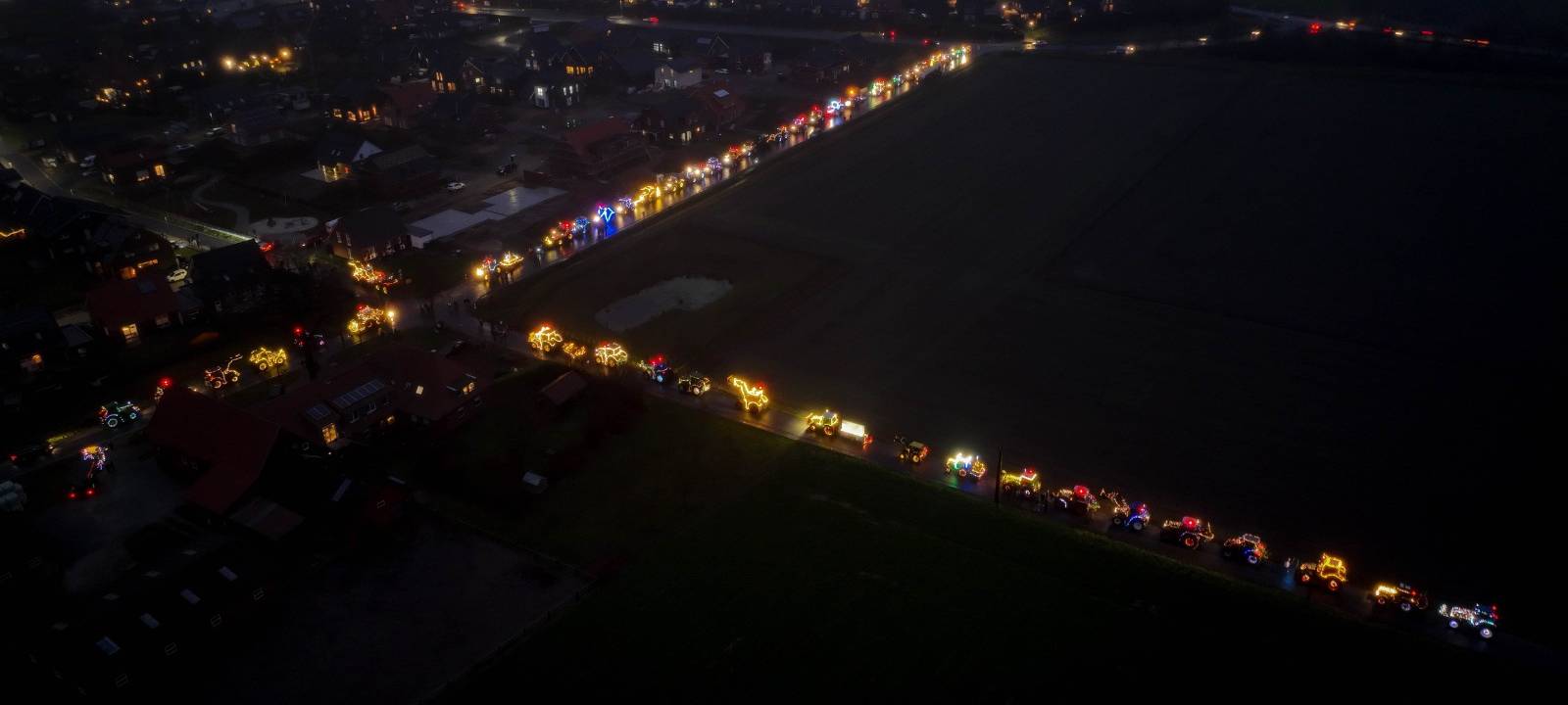 FOTOS: Lichterfahrten im Kreis Coesfeld
