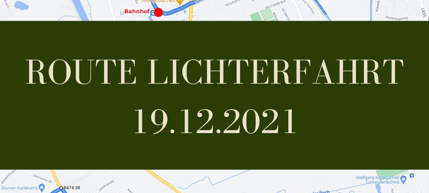 FOTOS: Lichterfahrten im Kreis Coesfeld