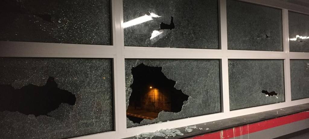 DÜLMEN: Vandalen im Bahnhof