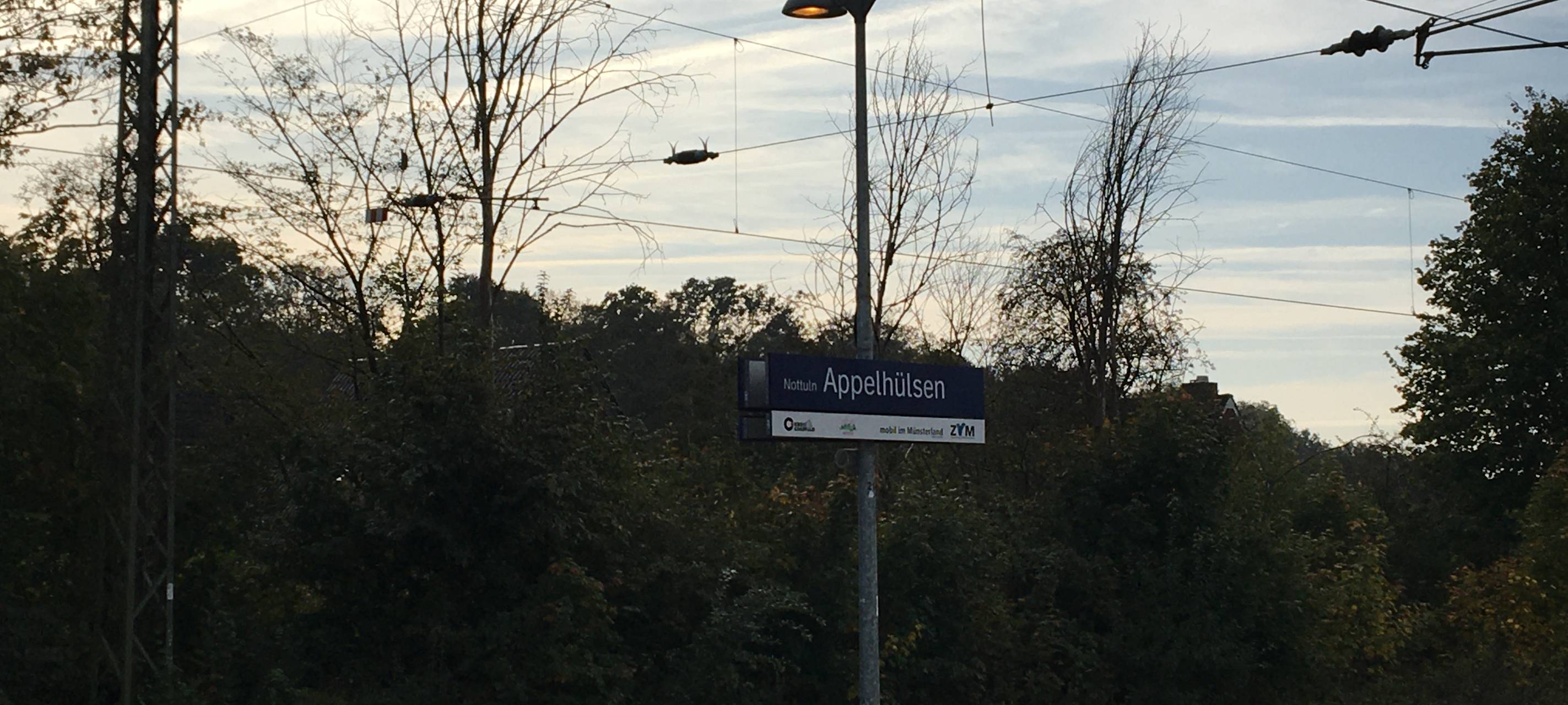 APPELHÜLSEN: Aufzug im Bahnhof Appelhülsen beschädigt