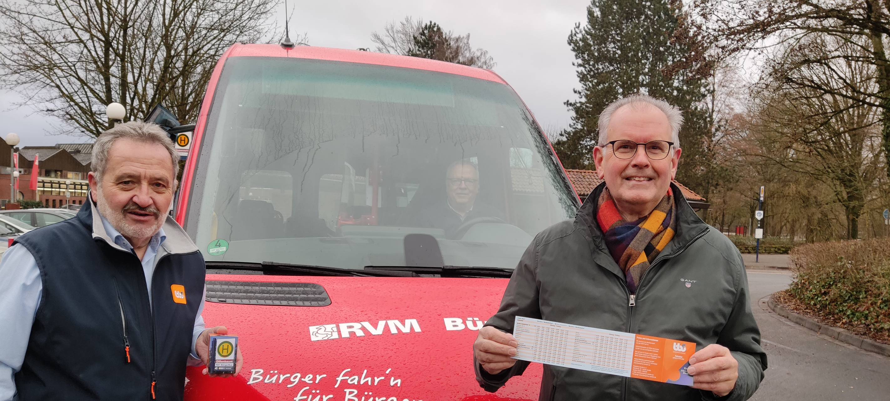 SENDEN: Neuer Bürgerbus-Fahrplan da