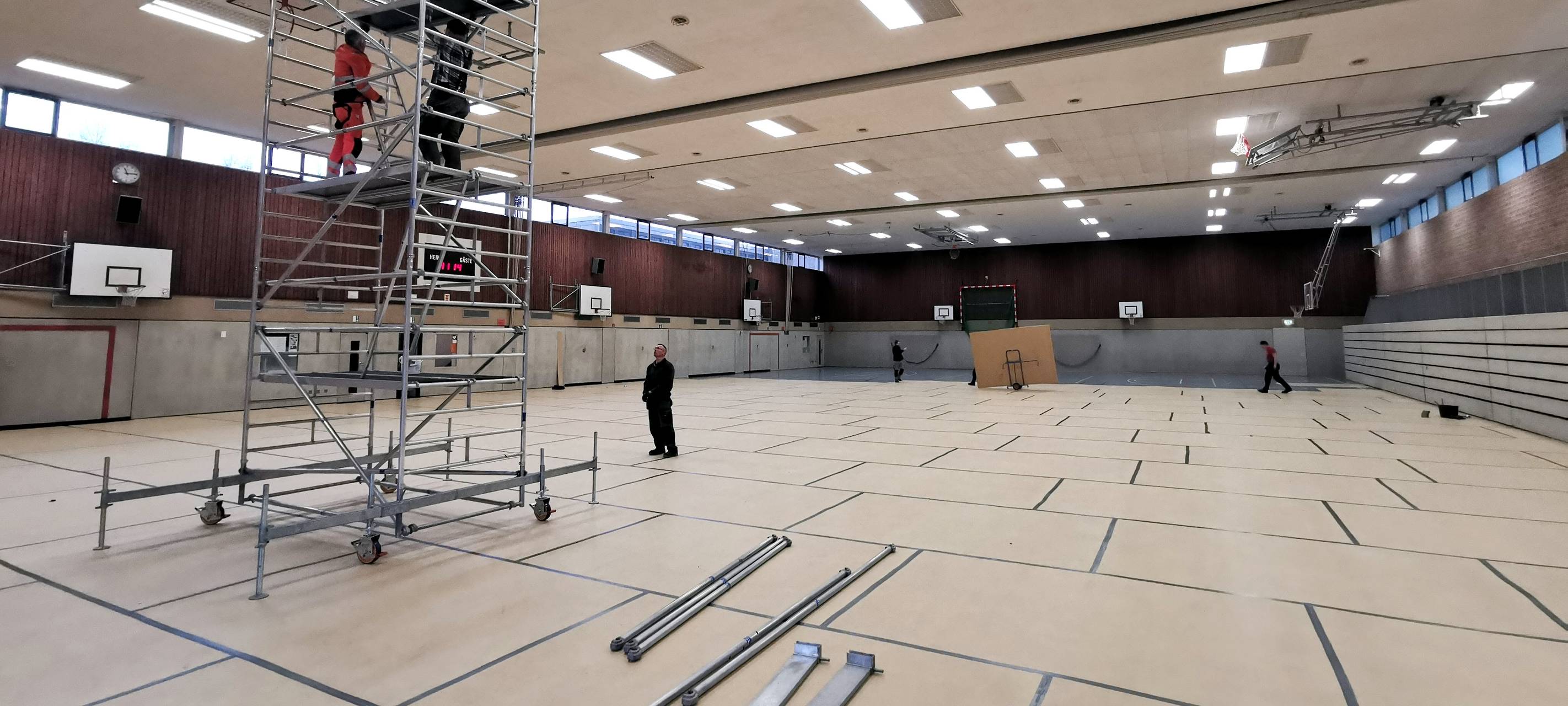 DÜLMEN: Dreifachhalle wieder frei
