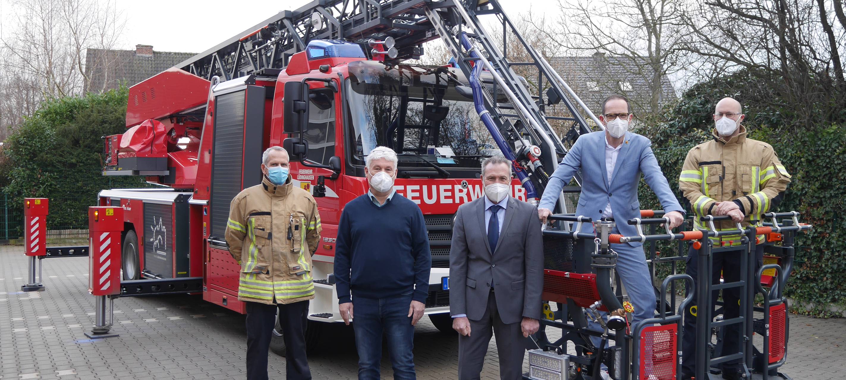 LÜDINGHAUSEN: Neue Drehleiter für Feuerwehr
