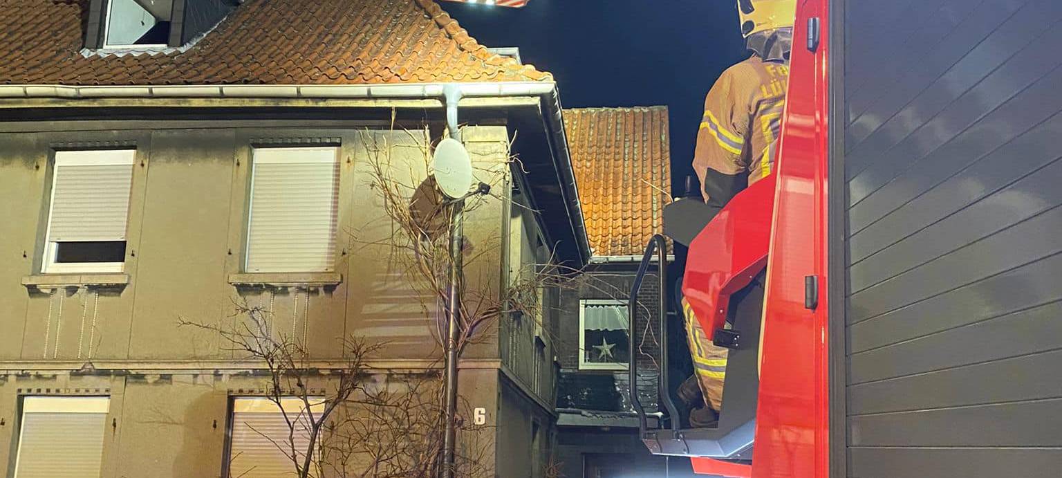 OLFEN: Brand in der Nacht