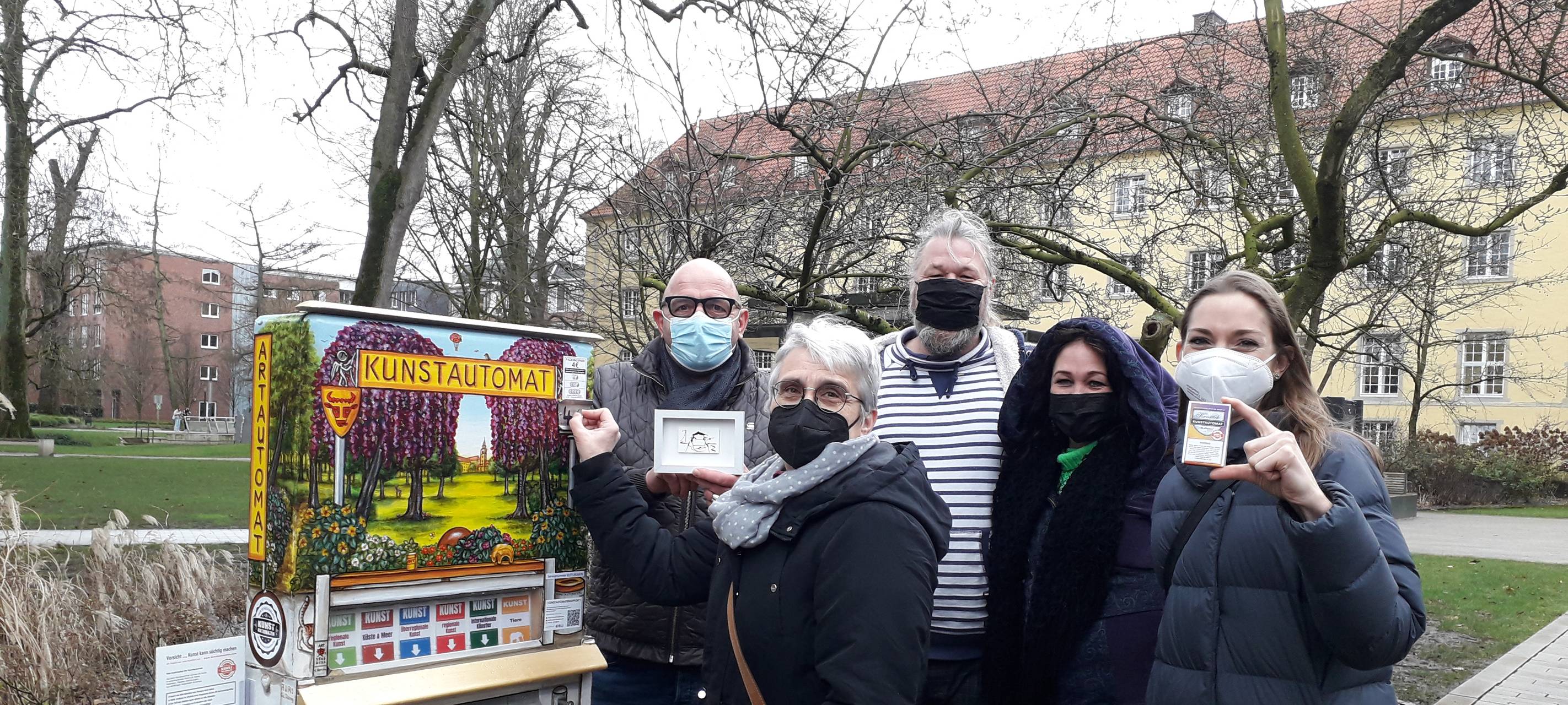 COESFELD: Kunst aus dem Automaten