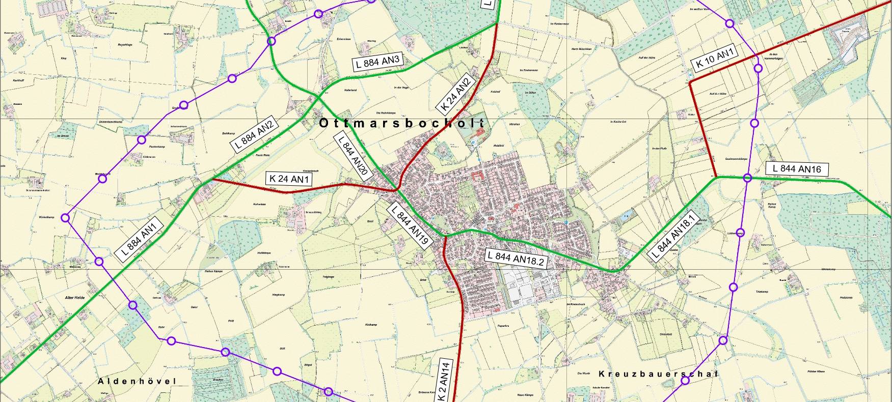 OTTMARSBOCHOLT: Voruntersuchungen für Umgehung