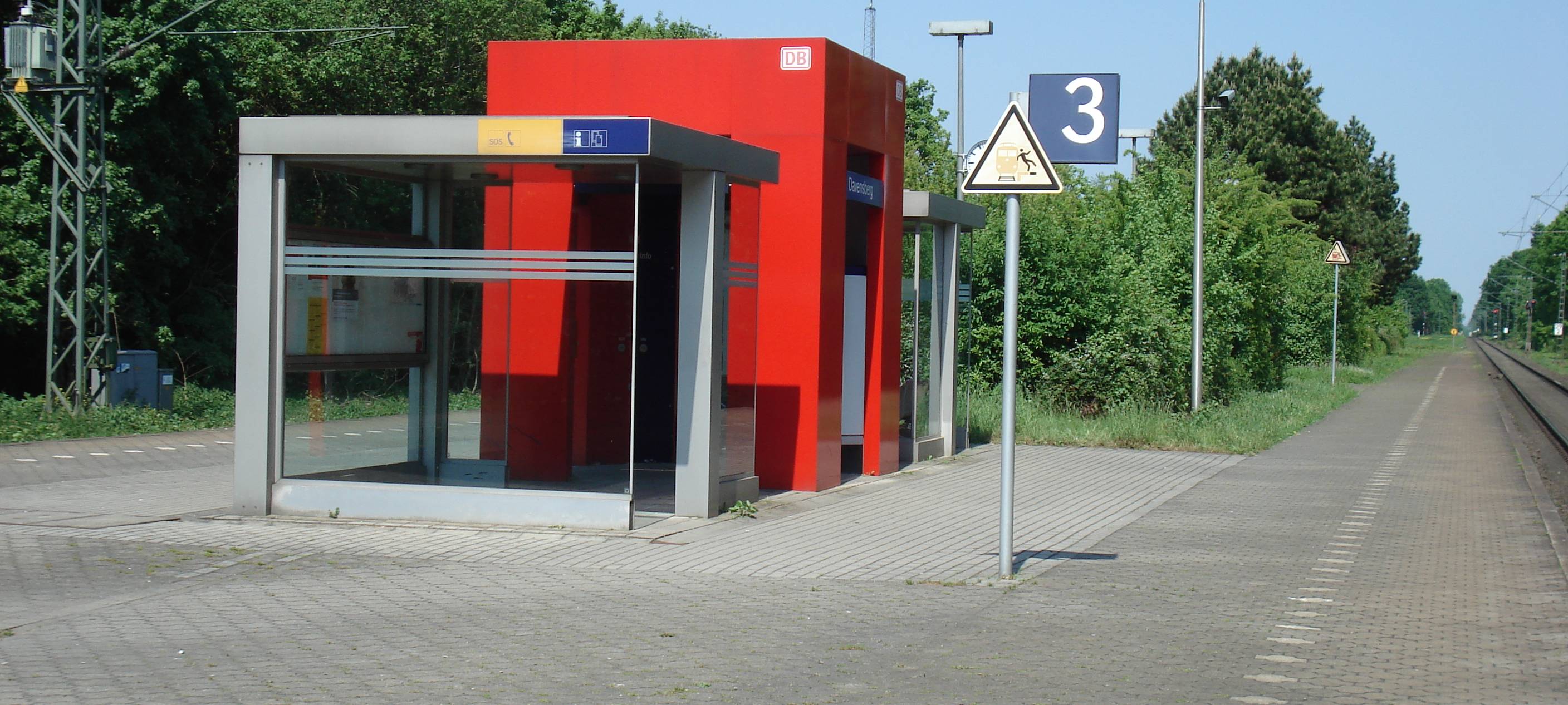 DAVENSBERG: Rampenbau am Bahnhof verzögert sich