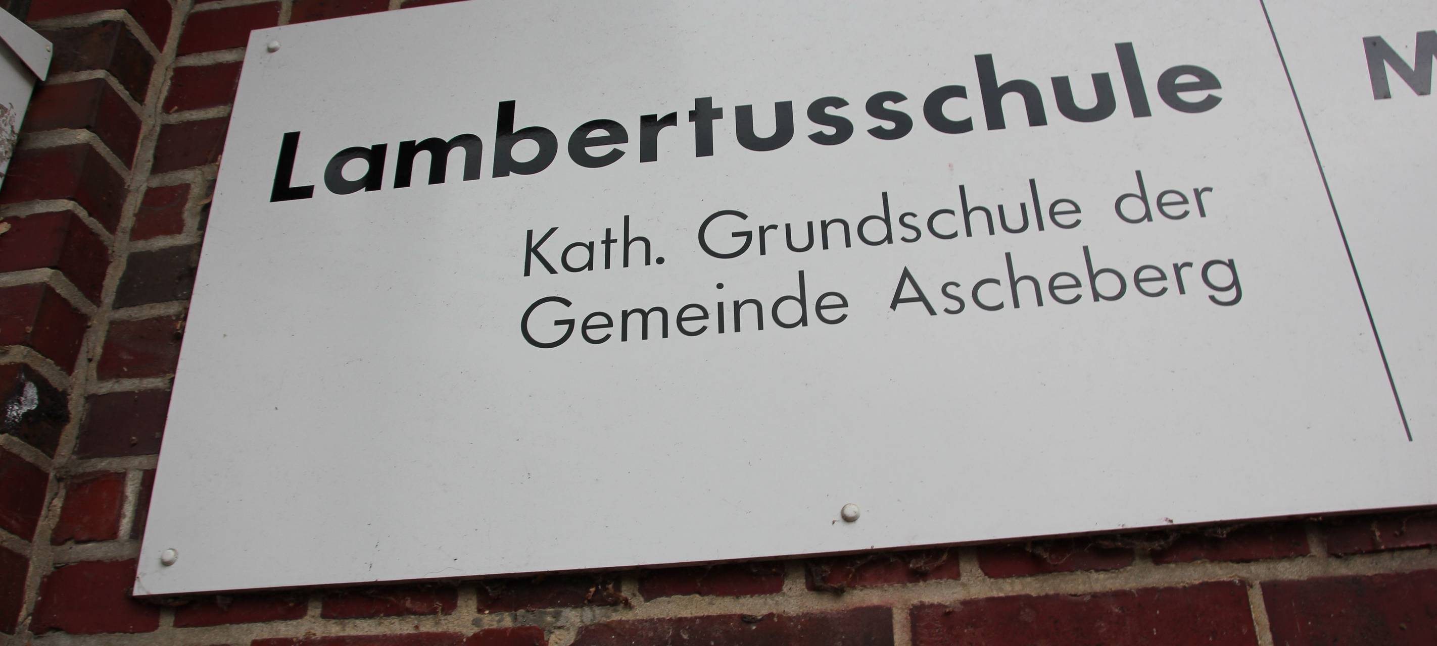Feuer an Lambertusgrundschule in Davensberg