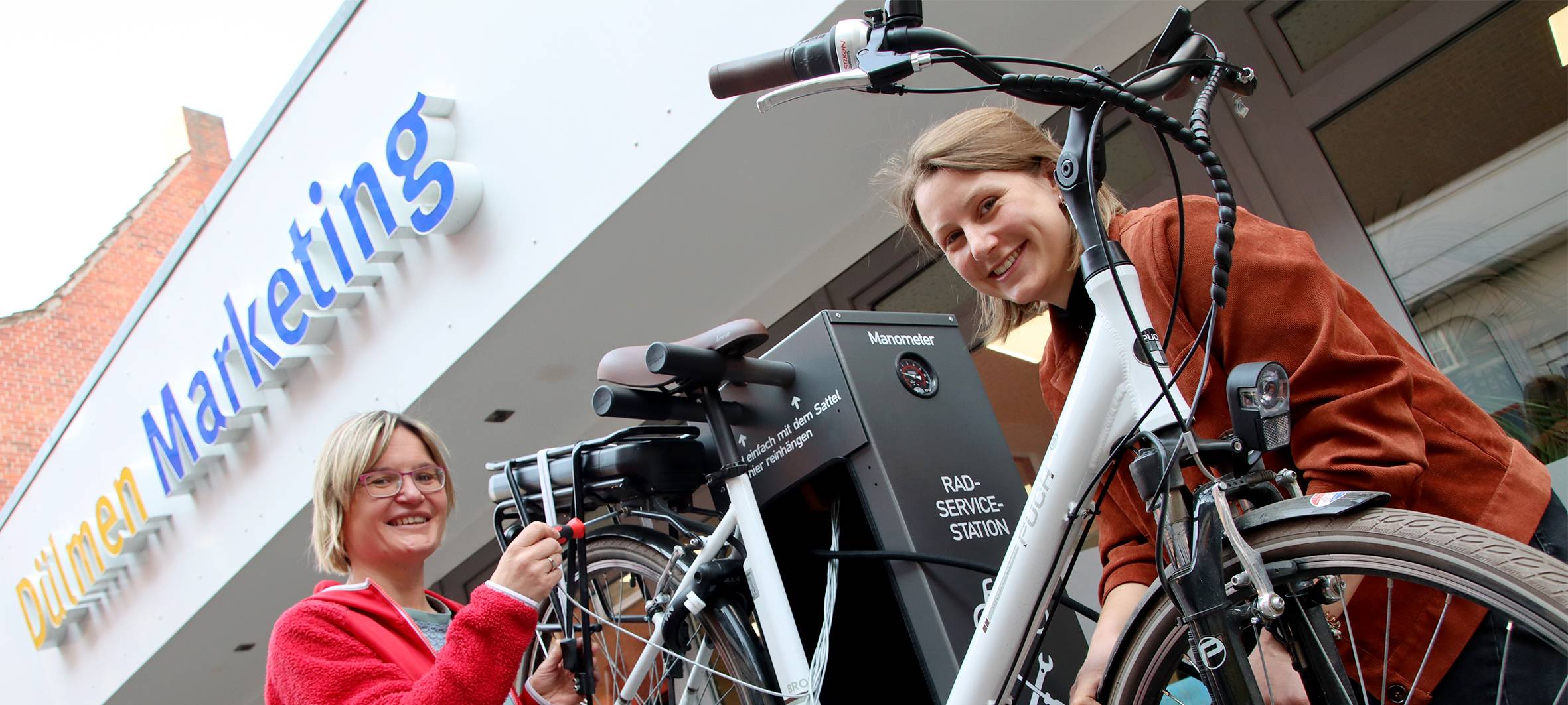 DÜLMEN: Radservice-Station