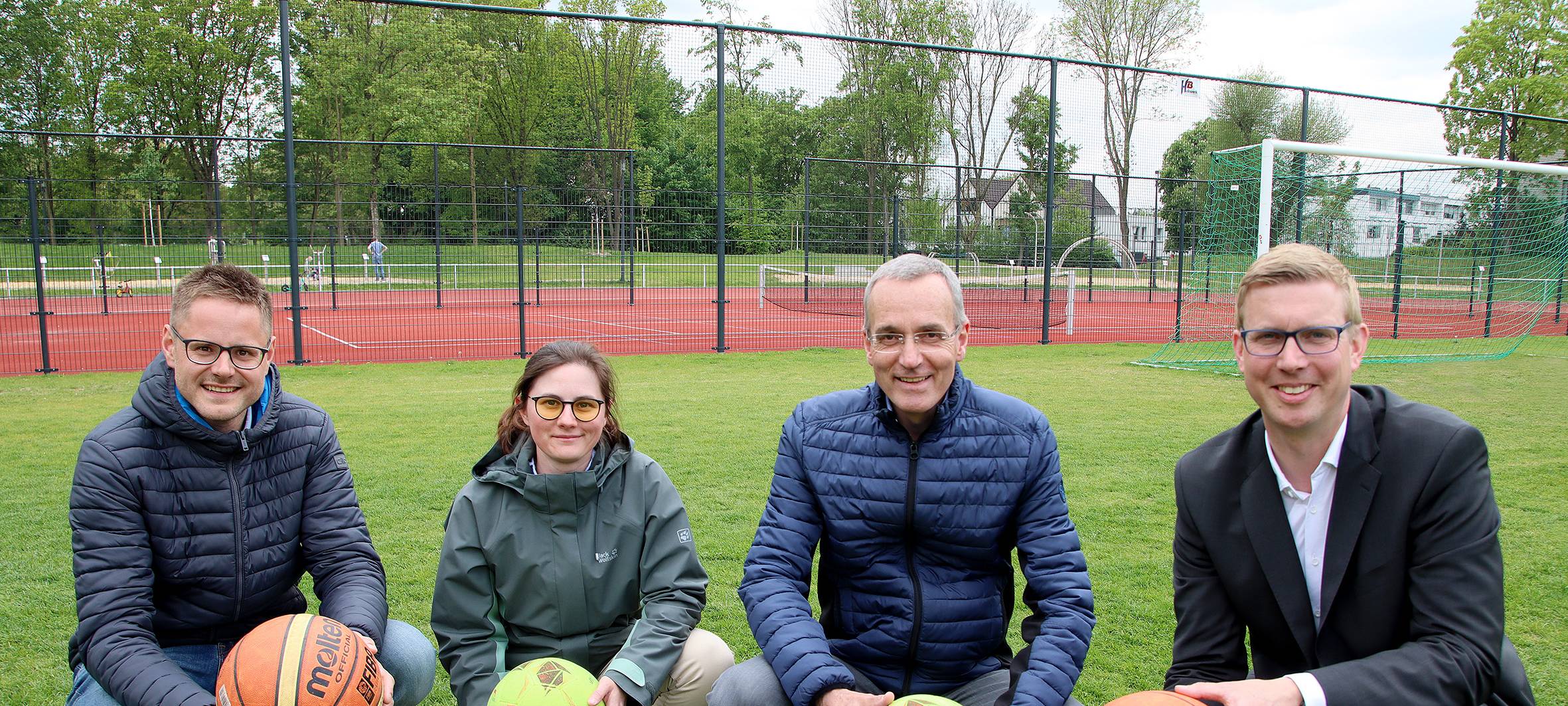 DÜLMEN: Sportzentrum Süd fertig umgestaltet