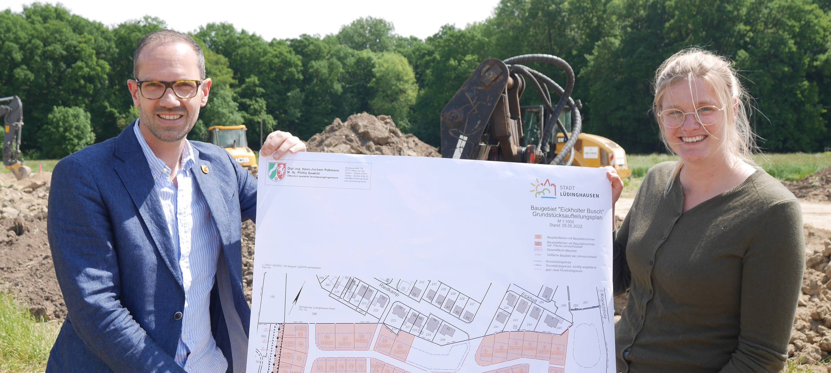 LÜDINGHAUSEN: Vermarktung Neubaugebiet Eickholter Busch