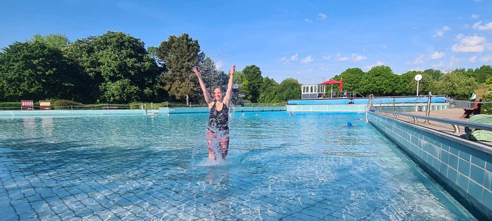 30 Grad und Freibadstimmung