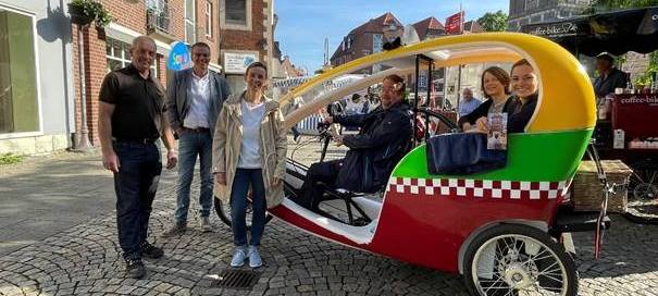 COESFELD: Start für E-Rikscha