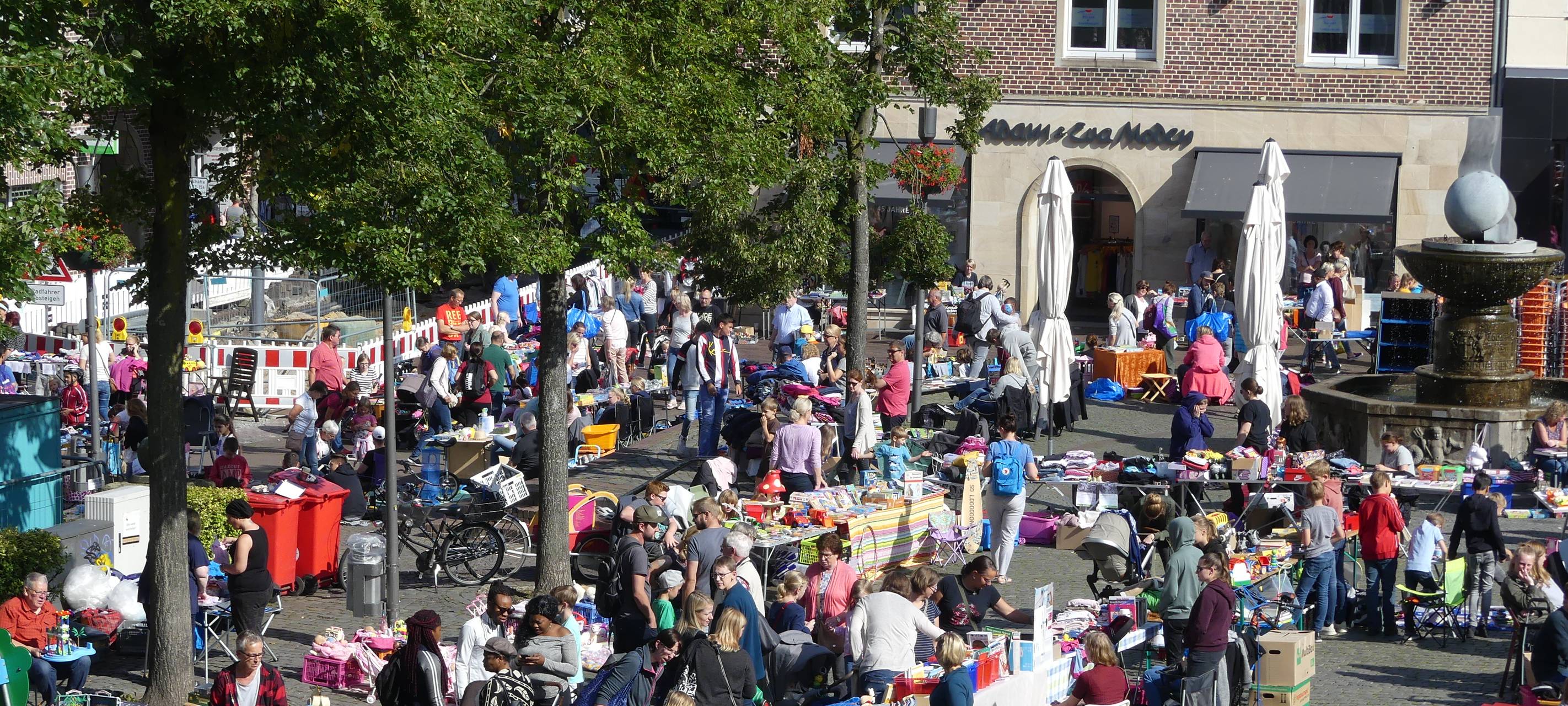 DÜLMEN: Platzkarten für den Kinderflohmarkt