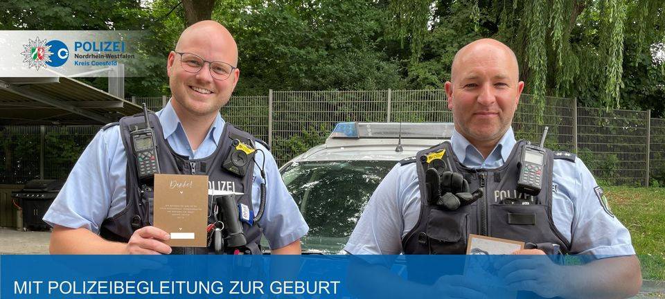 COESFELD: Polizisten als Geburtshelfer