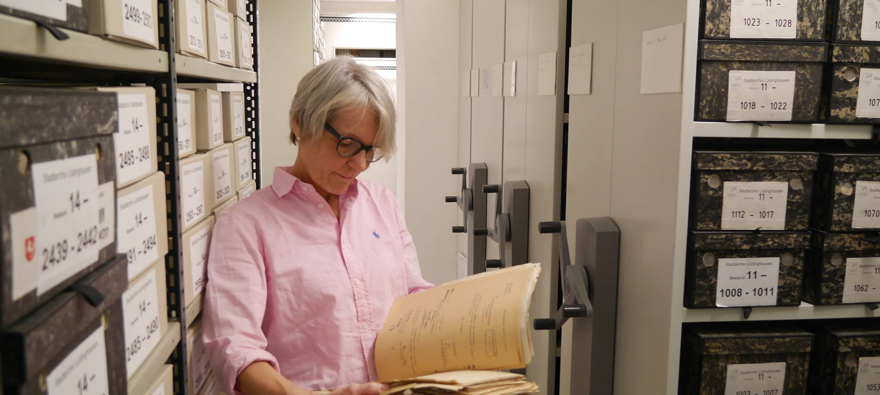 LÜDINGHAUSEN: Archive haltbar machen