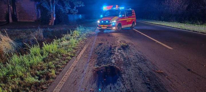 DÜLMEN: Unfall am Abend
