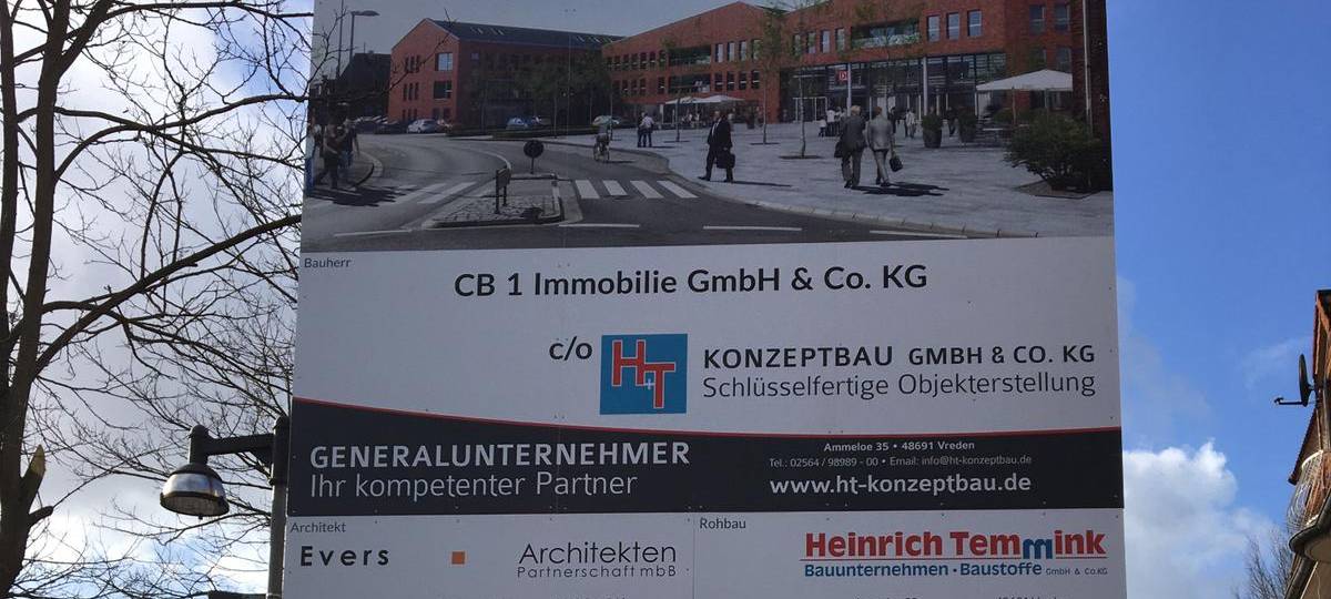 COESFELD: Arbeiten am Bahnhofs-Vorplatz