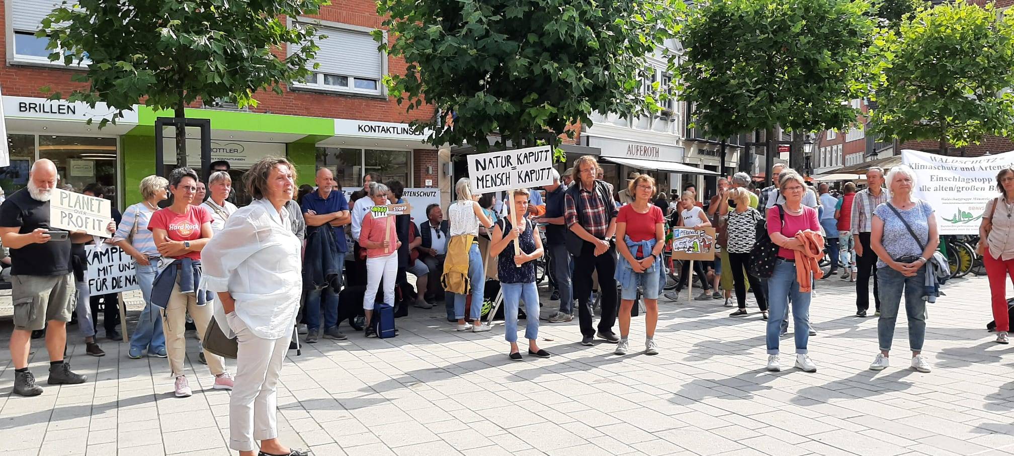 LÜDINGHAUSEN: Erfolgreicher Protest