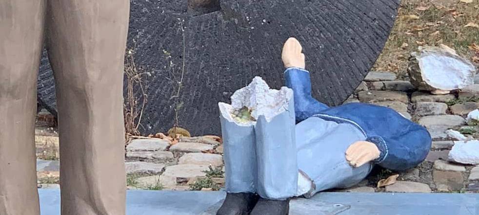 SÜDKIRCHEN: Vandalen zerstören Kunst