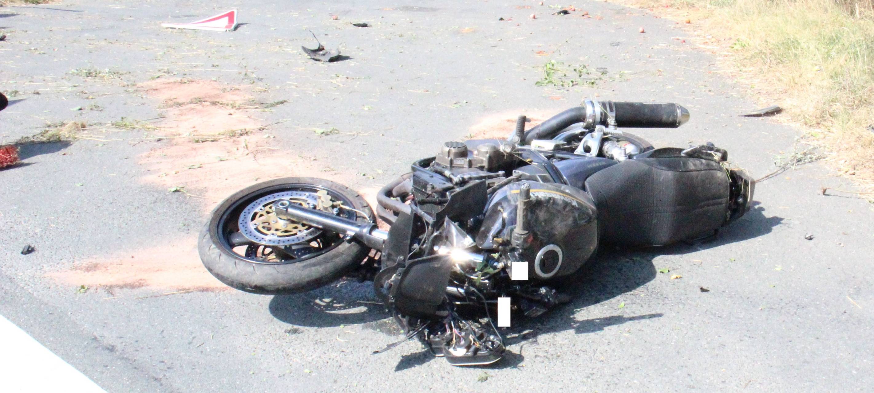 BILLERBECK: Motorradfahrer lebensgefährlich verletzt