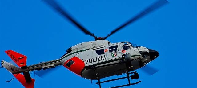 OLFEN: Hubschrauber-Suche