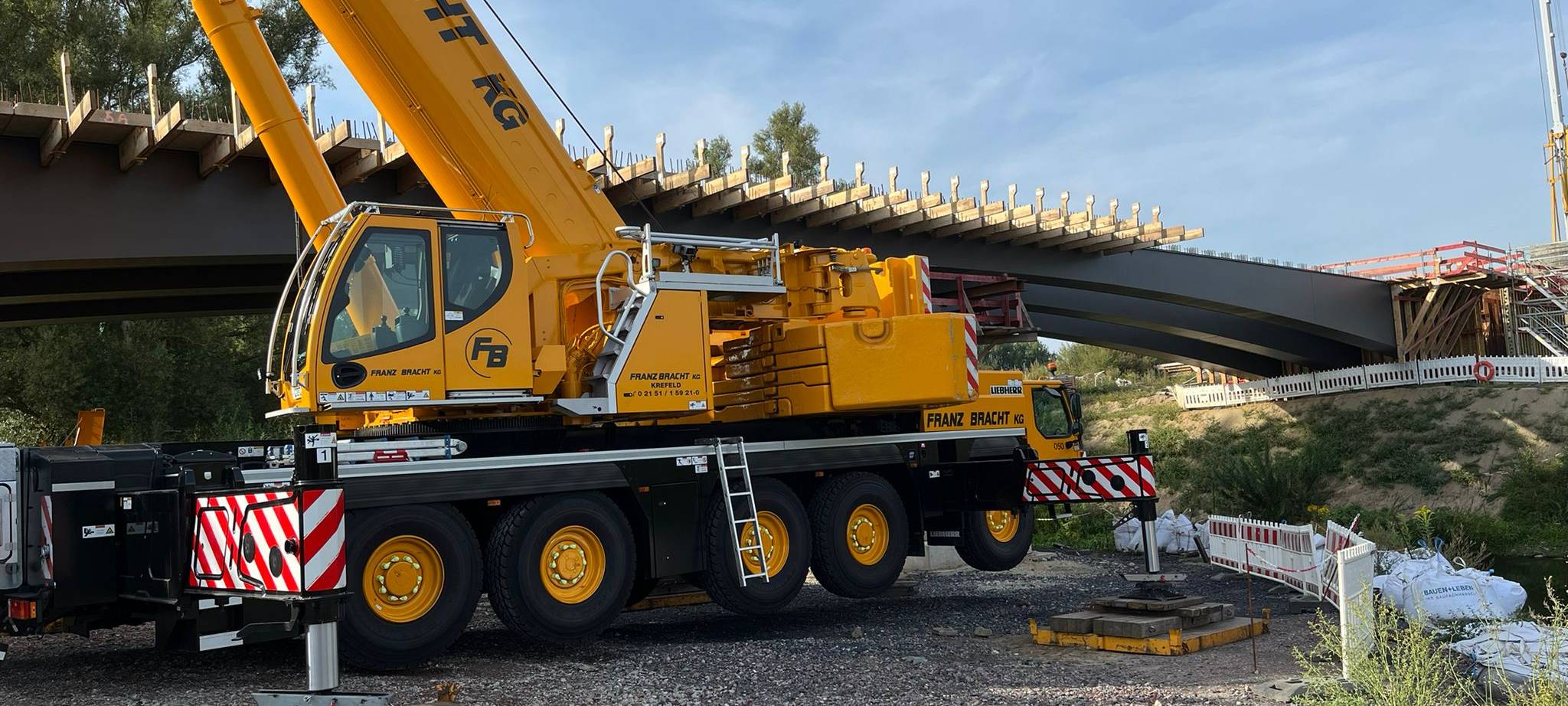 OLFEN: Meilenstein auf der Brückenbaustelle