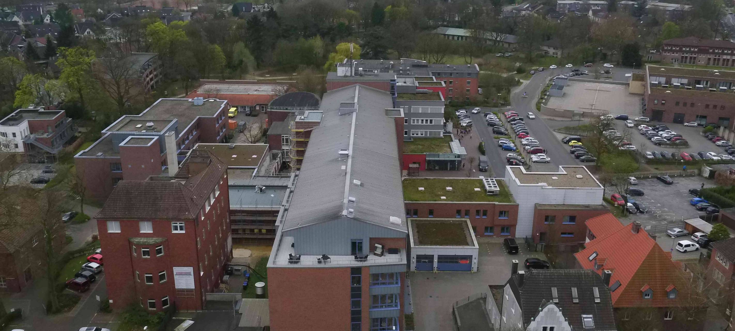 DÜLMEN: Fahrradaktivisten vor Krankenhaus