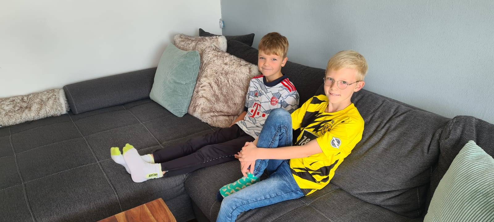 Brüder aus Dülmen im Derby-Fieber