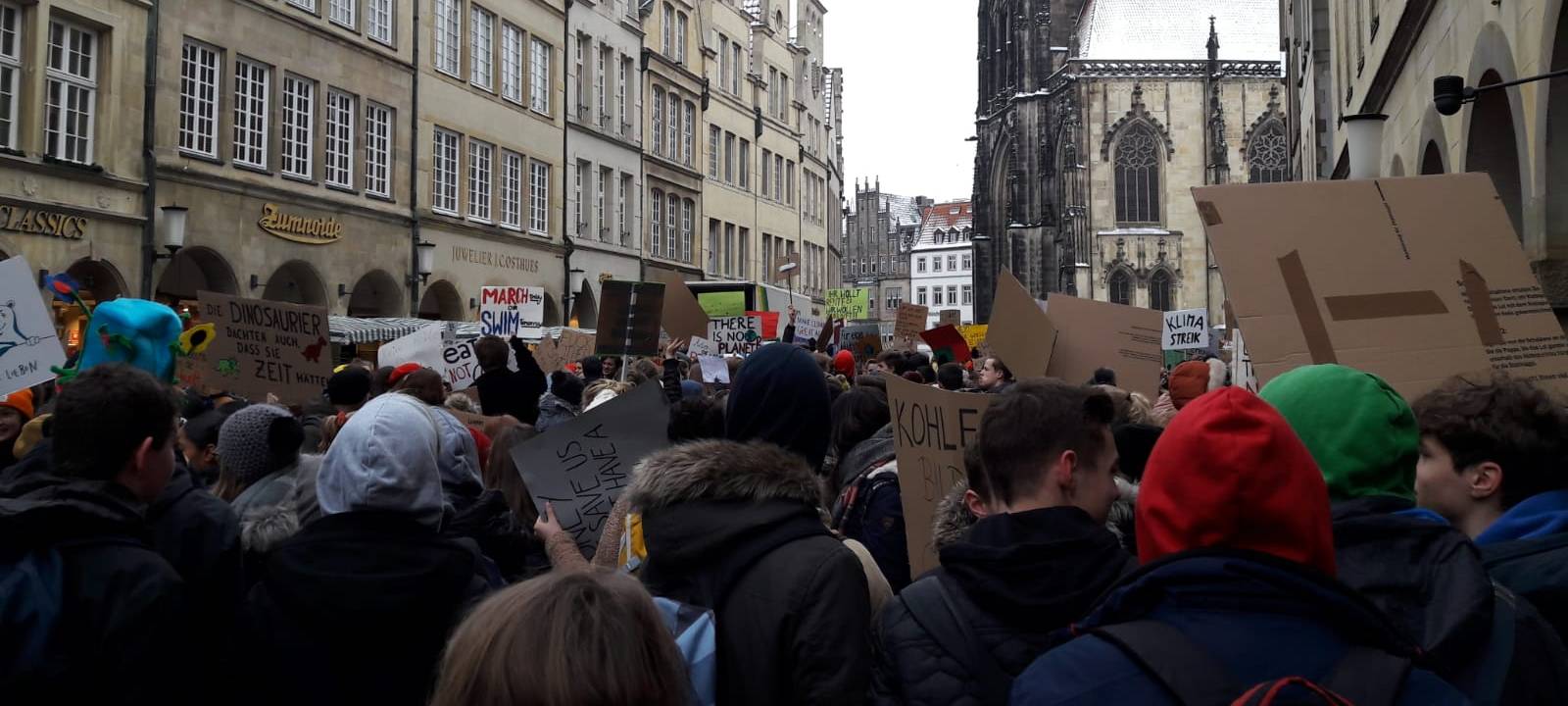 Rekord beim Klimastreik