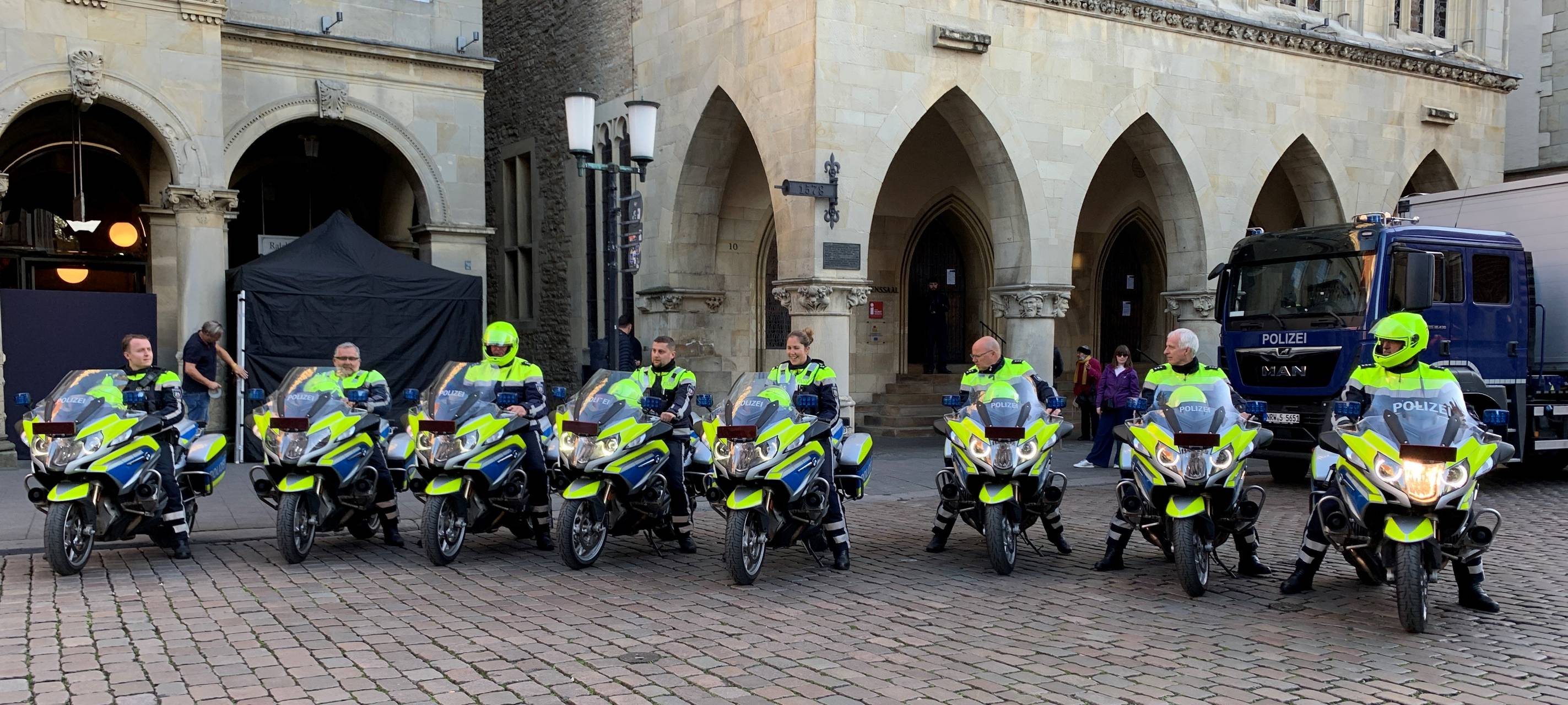 MÜNSTER: G7 Gipfel startet
