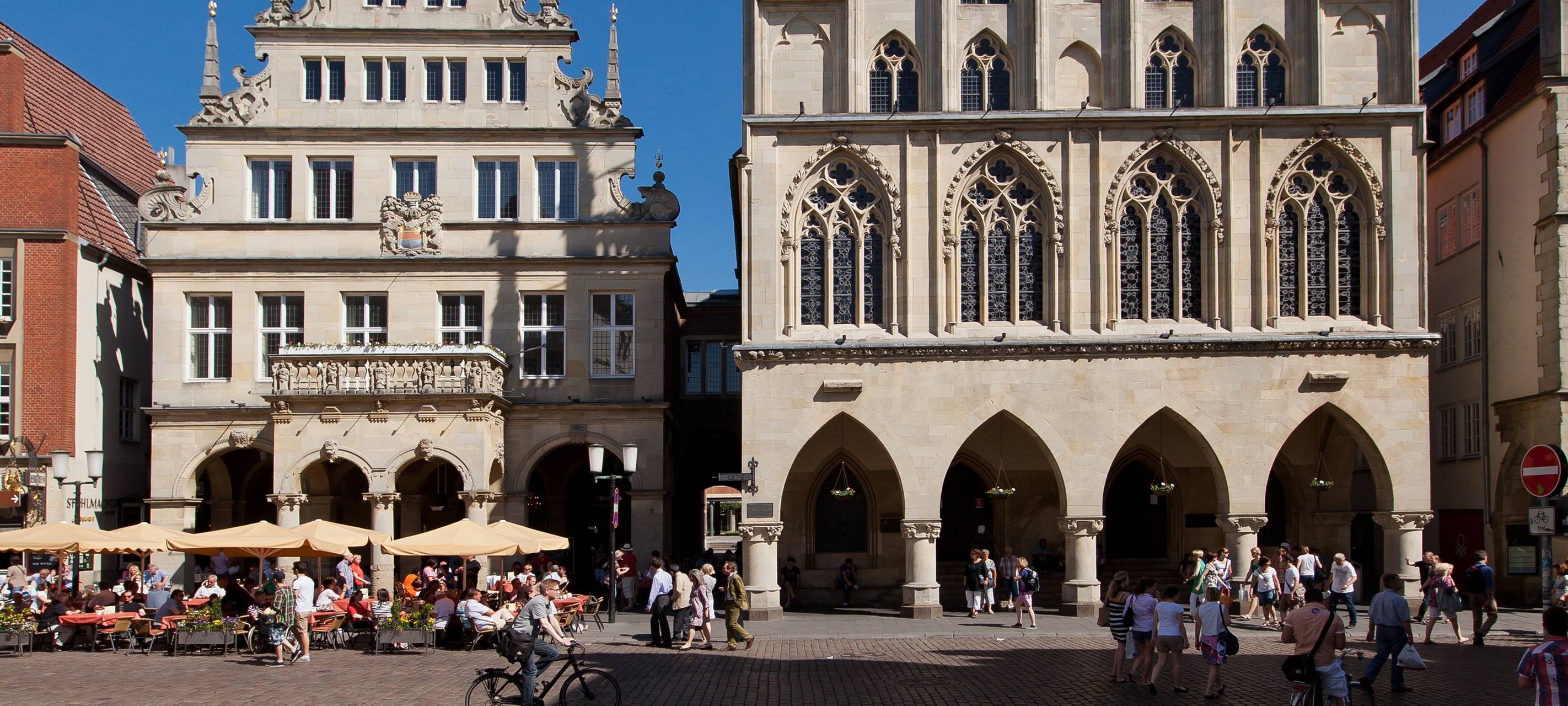 MÜNSTER: Vorbereitungen auf französischen Präsidenten