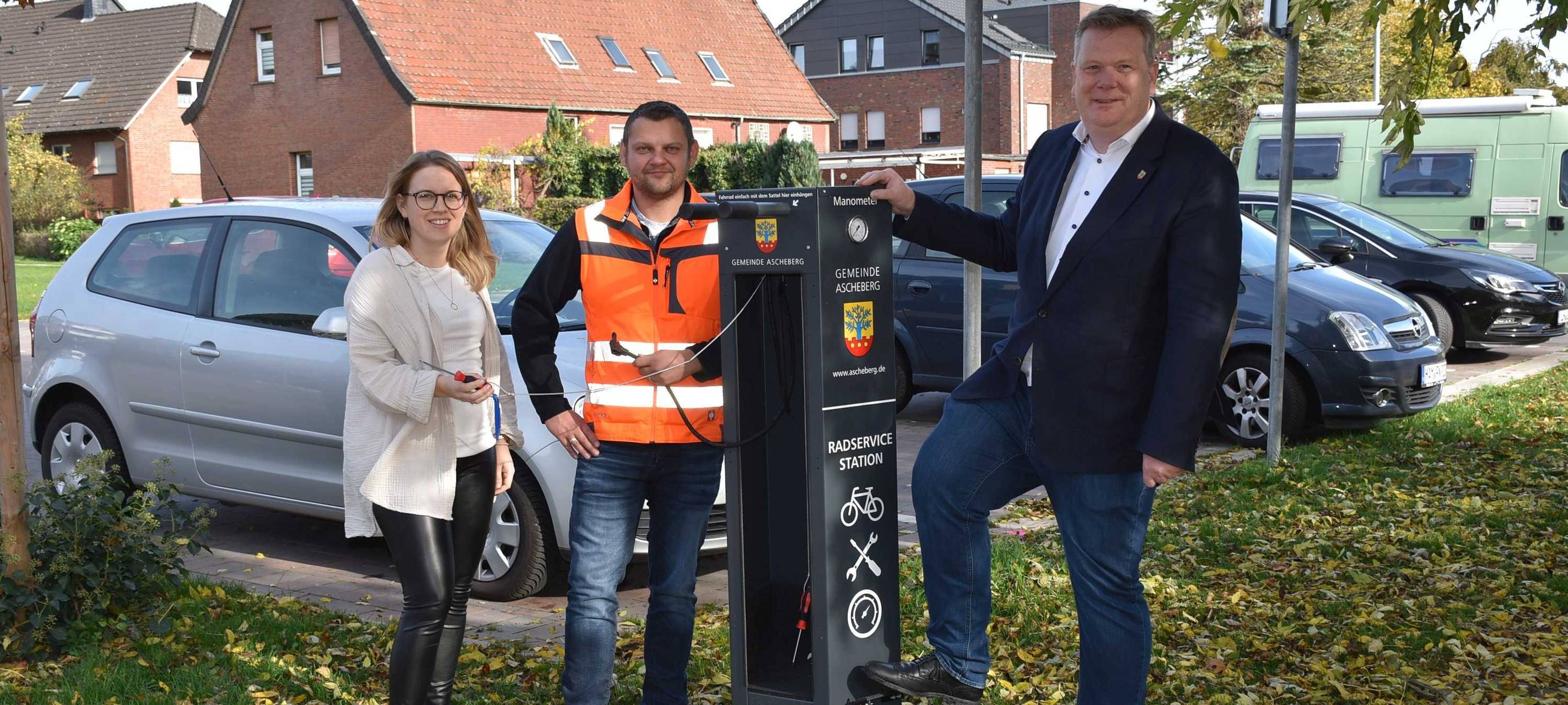 ASCHEBERG: Vandalismus an Radservice-Stationen