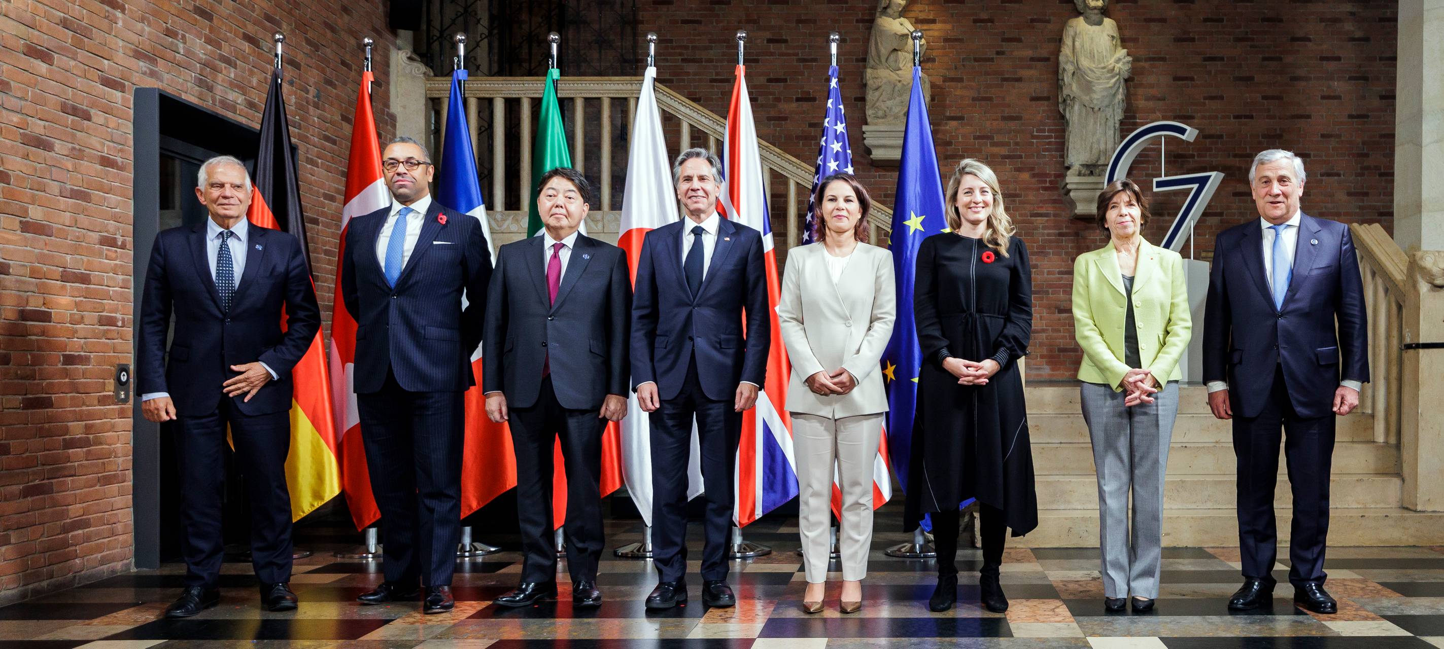 MÜNSTER: G7-Treffen läuft