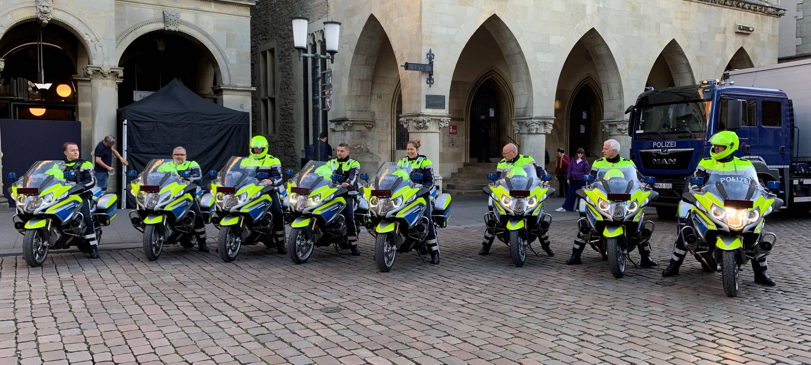 MÜNSTER: G7-Treffen läuft