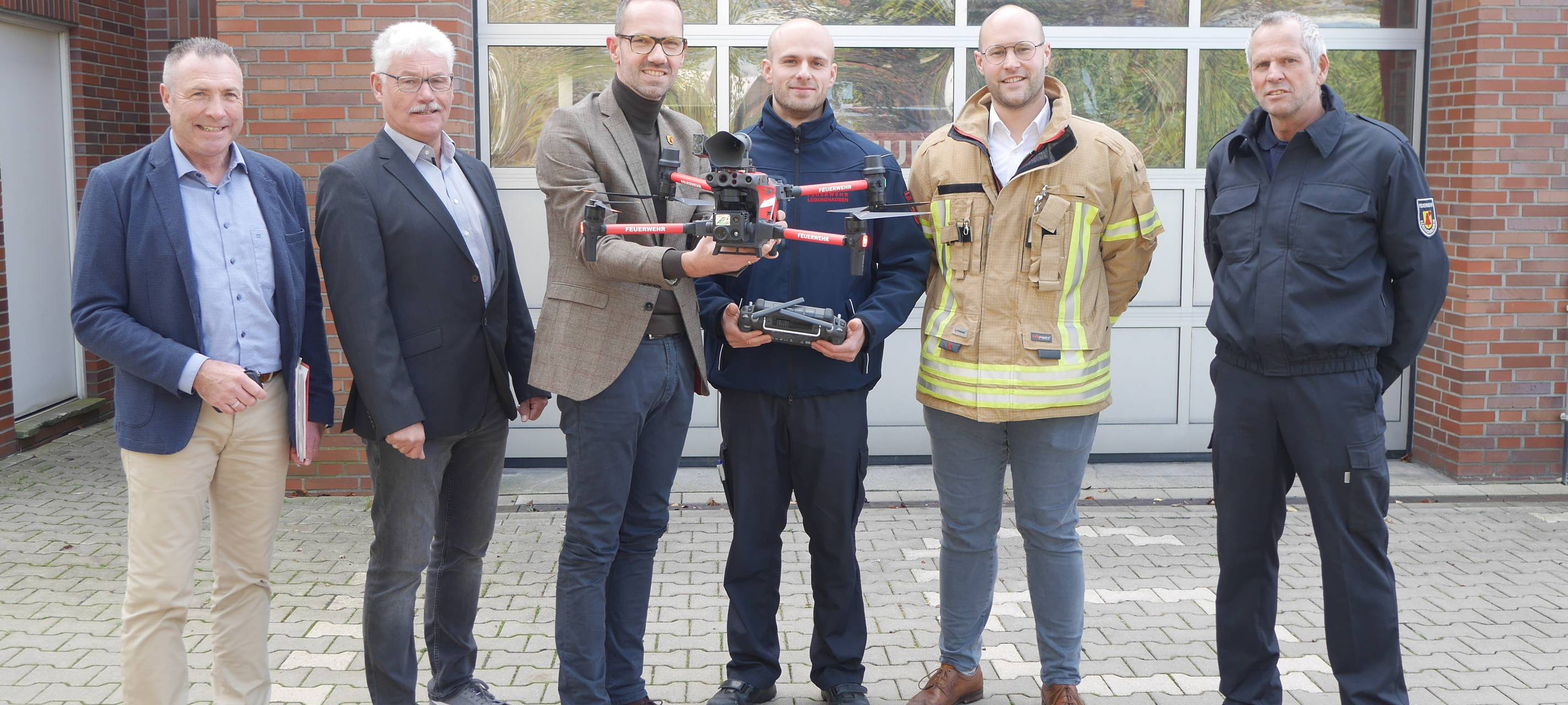 LÜDINGHAUSEN: 1. Bilanz Feuerwehr-Drohne