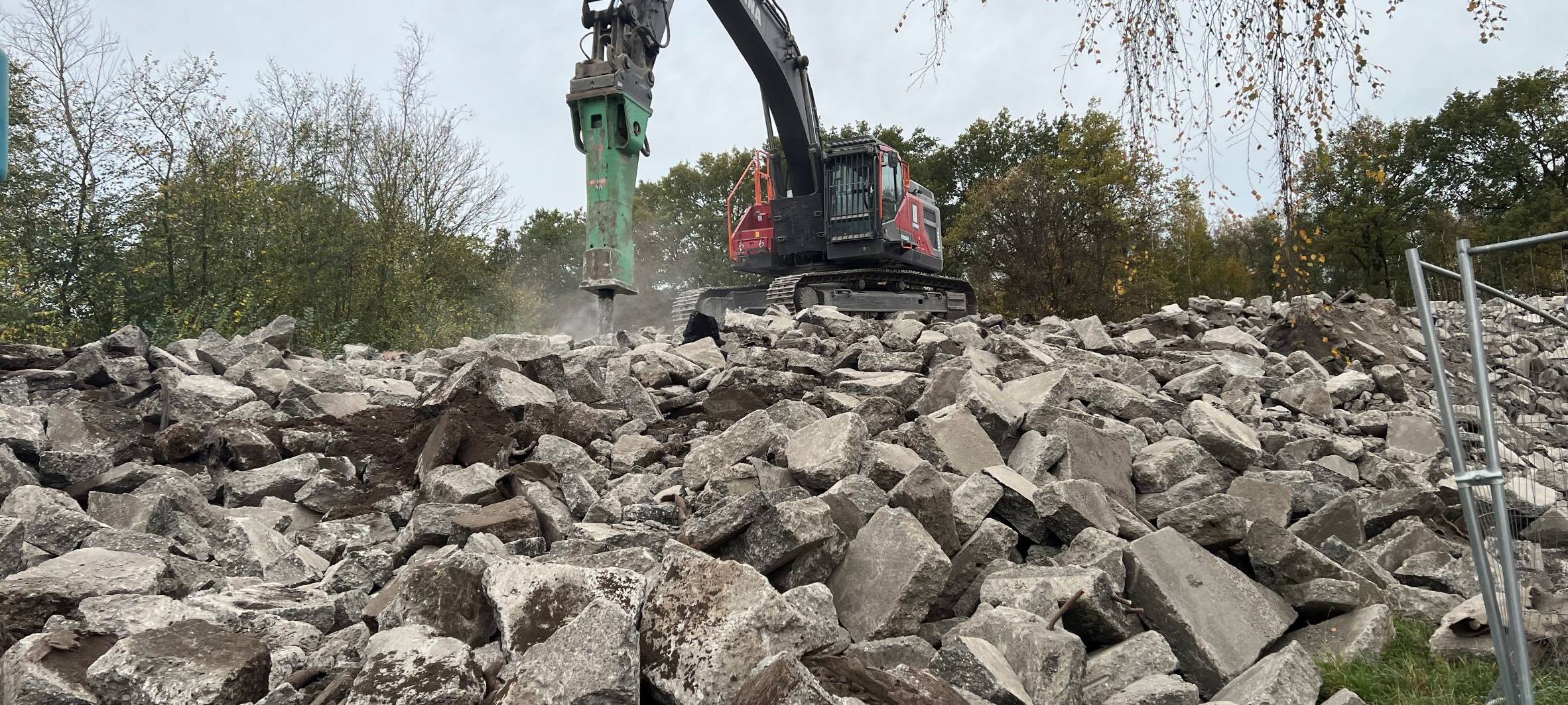 ASCHEBERG: Recycling für A1-Ausbau