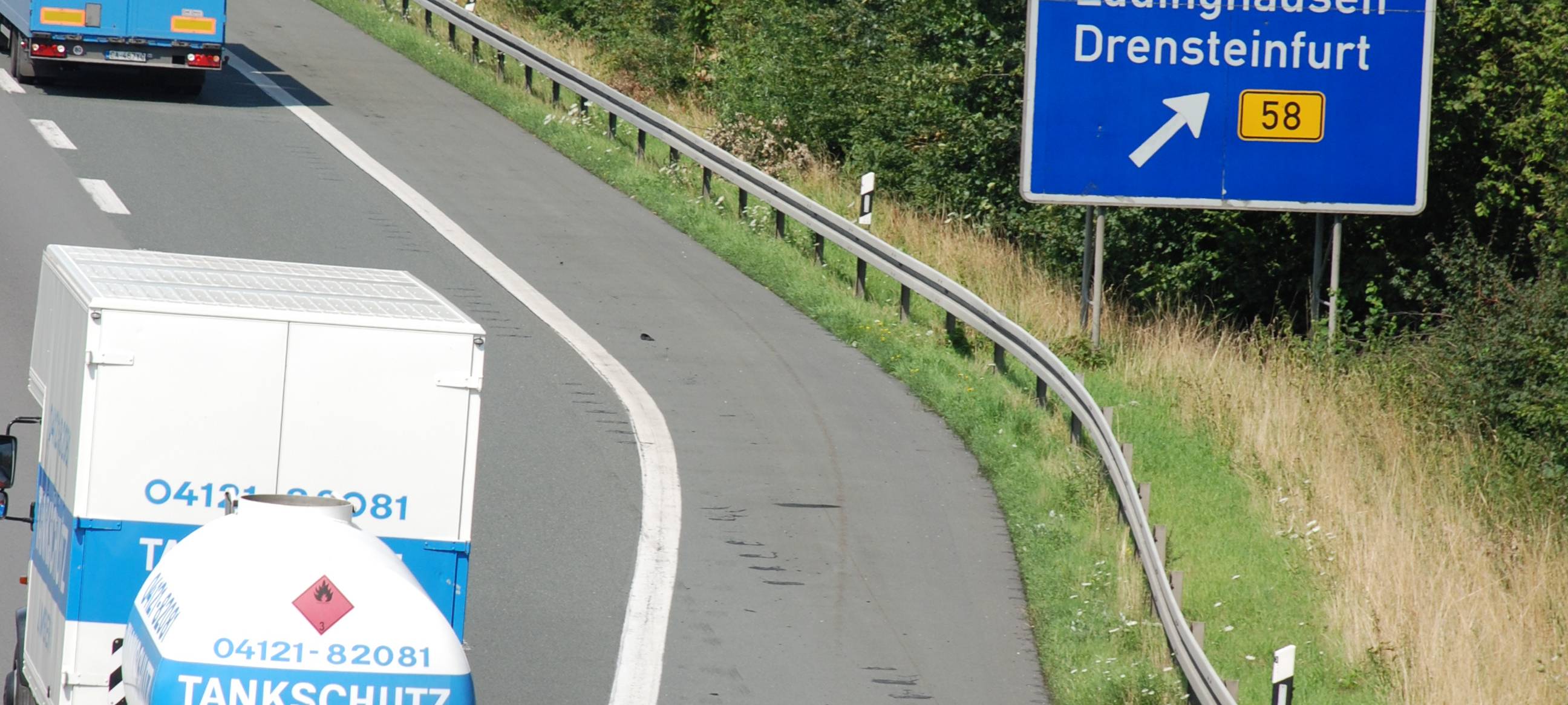ASCHEBERG: Brückenabriss A 1