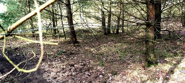 Stacheldraht über Motocrossweg in Naturschutzgebiet gespannt