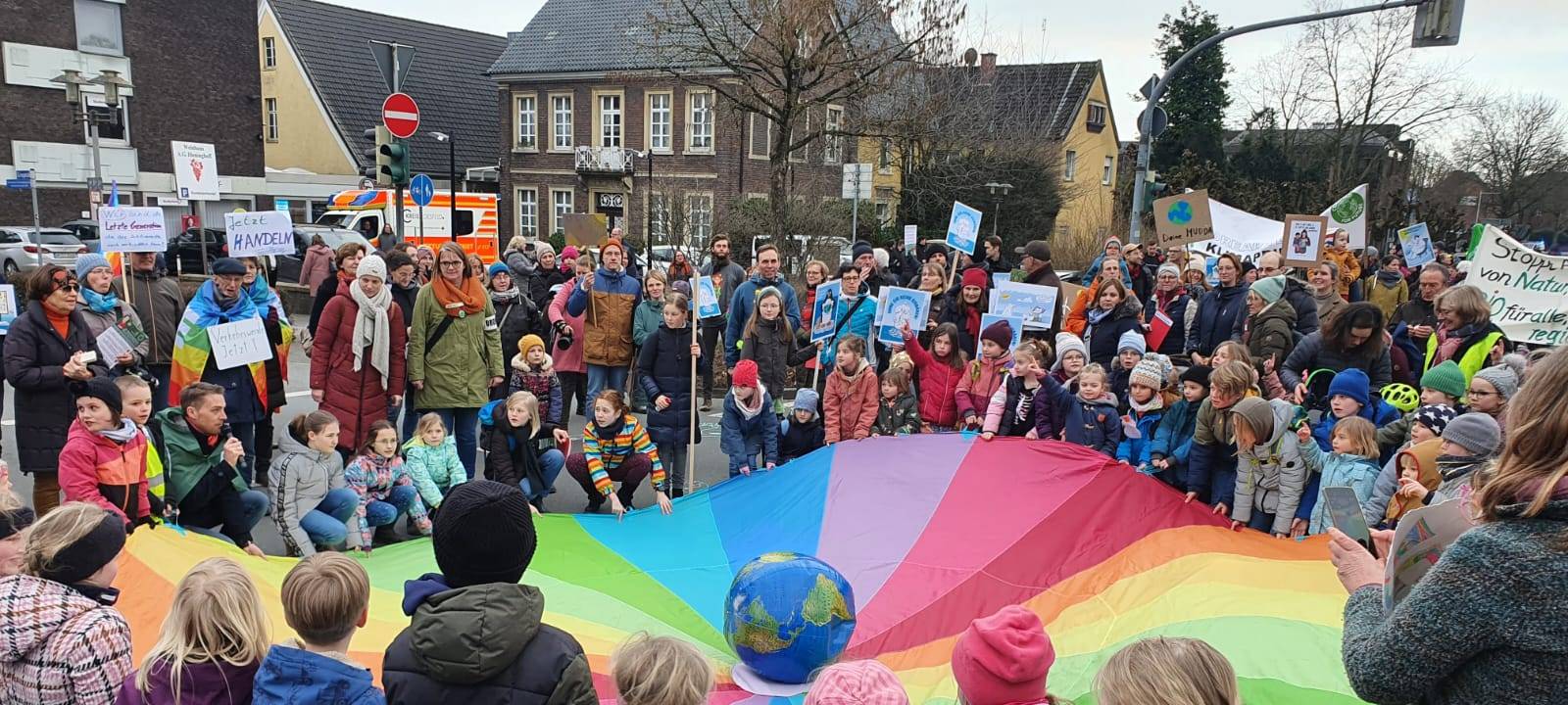 COESFELD: Bunter Klimaprotest